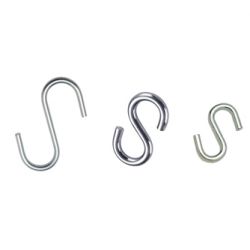 metal s hooks, s shaped metal hooks, rubber cord steel hook